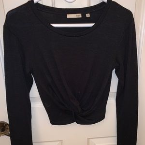 Wilfred long sleeve knot shirt